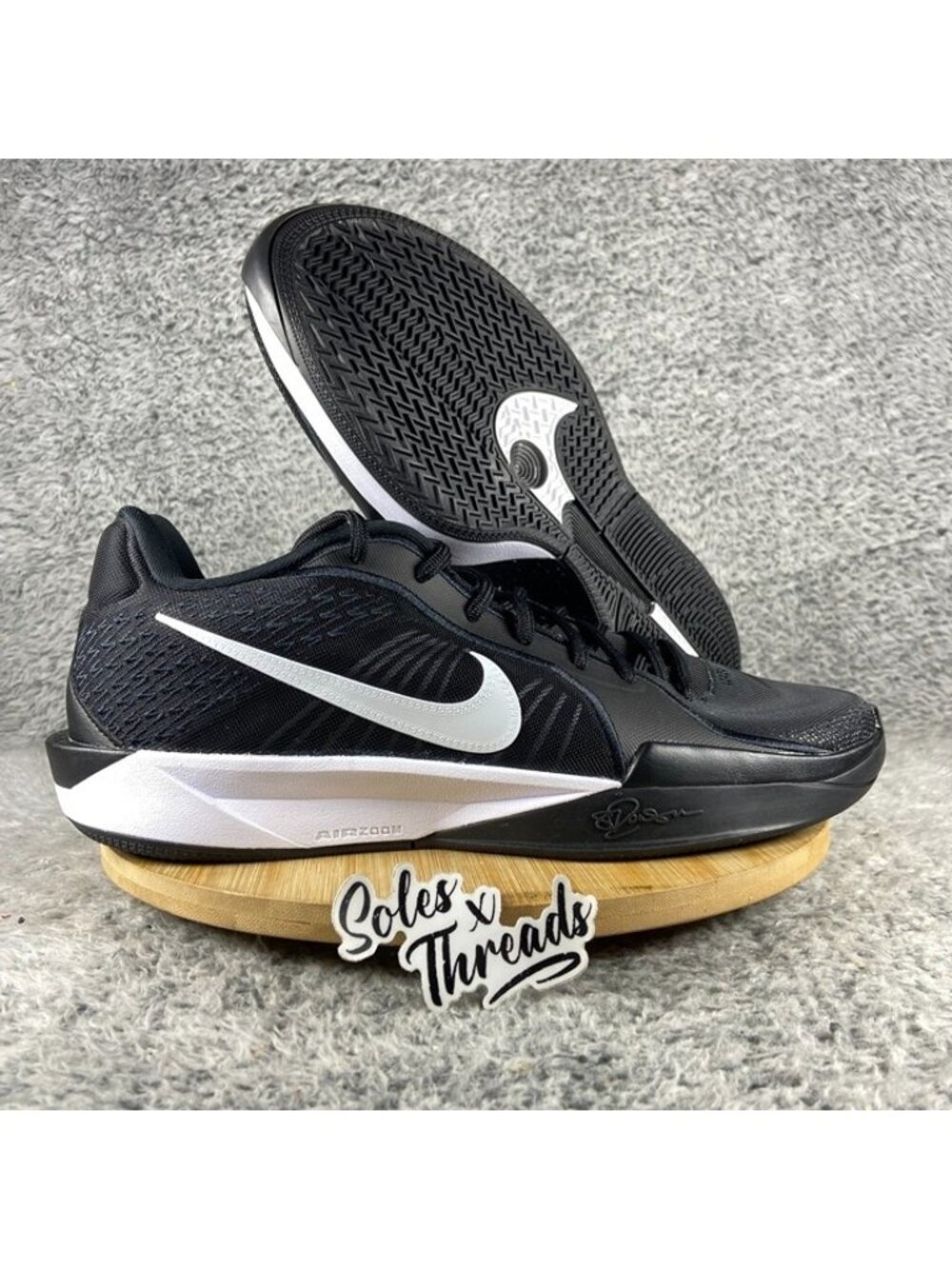 Nike Sabrina 2 TB Promo Size 11.5 Men = 13 Women Black White HM5038-003